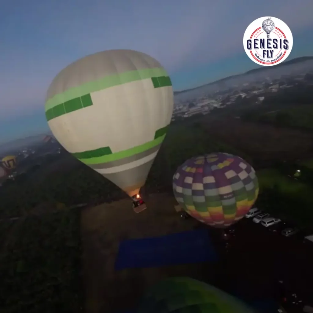 Experiencia segura y emocionante de Vuelos en Globo sobre la antigua ciudad de los dioses con Genesis Fly.