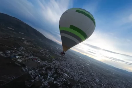 Teotihuacán desde arriba con Genesis Fly